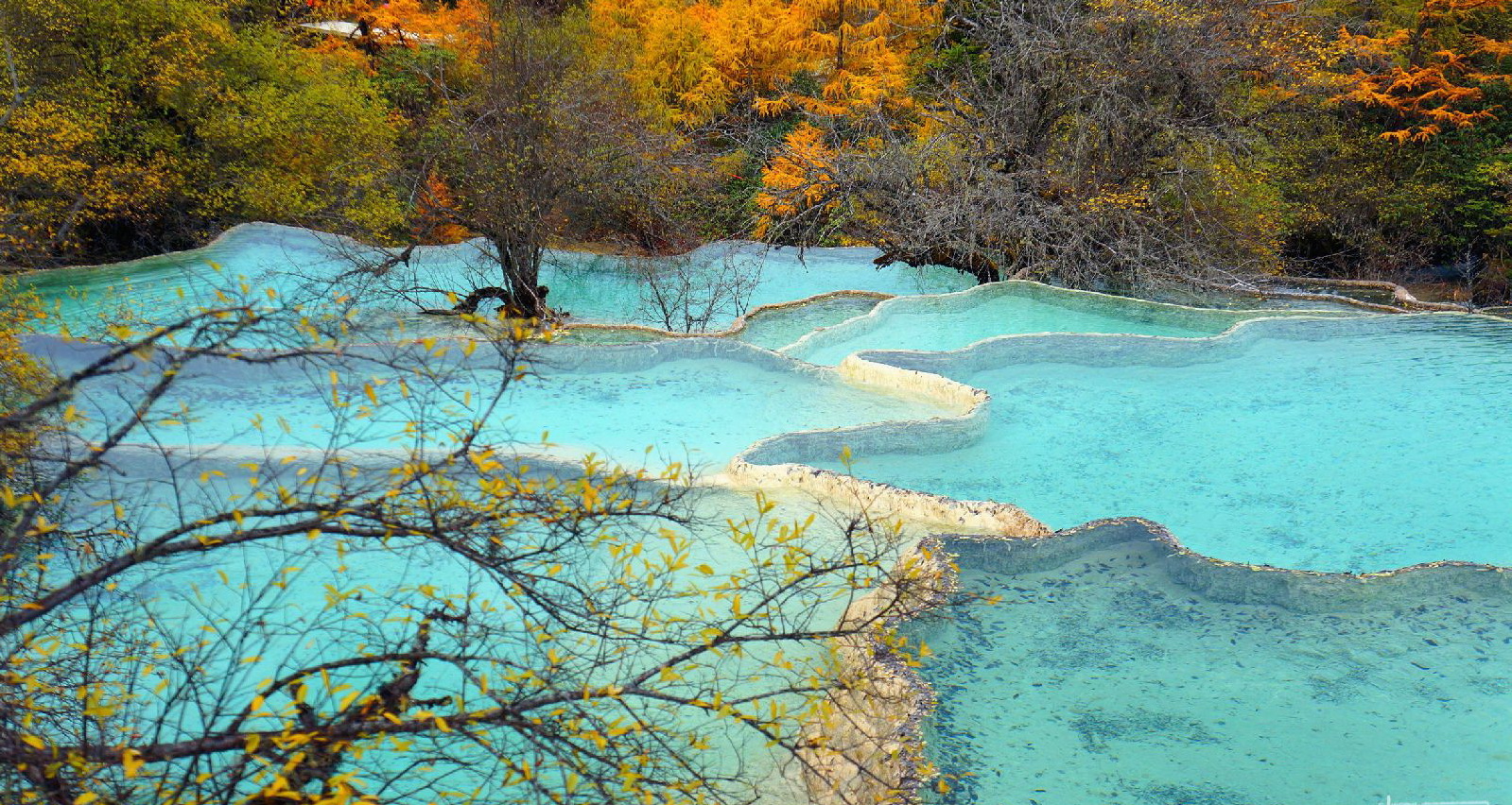 Huanglong Pools - China|luckytrips